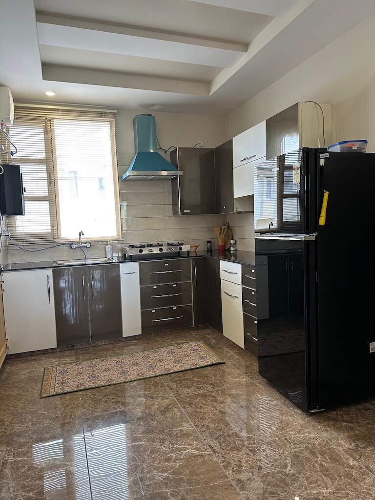 Panoramic balcony with valley view