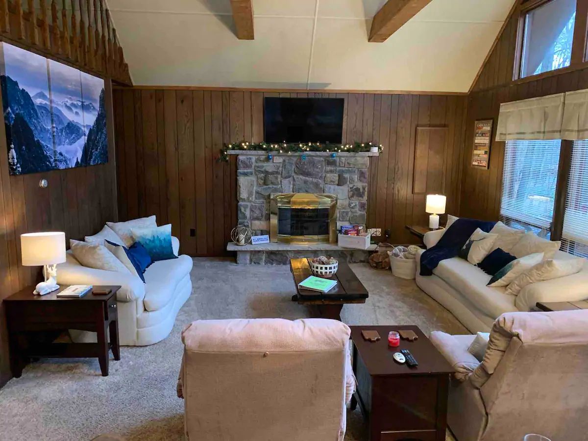 Living room seating area