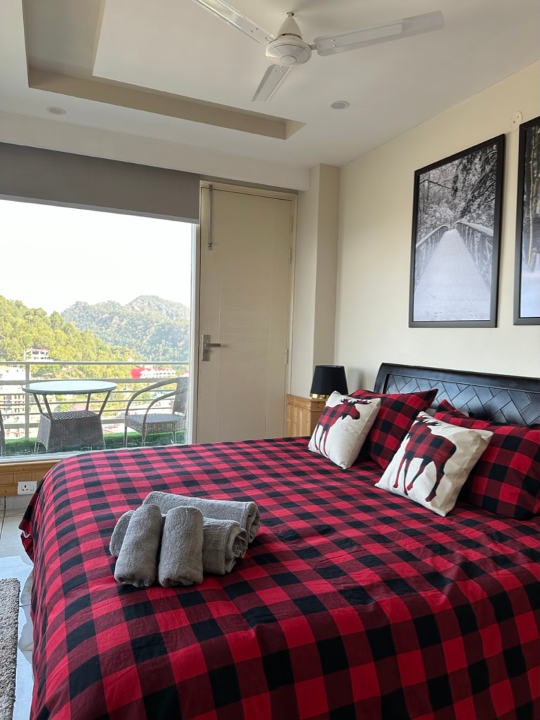 Valley view from property